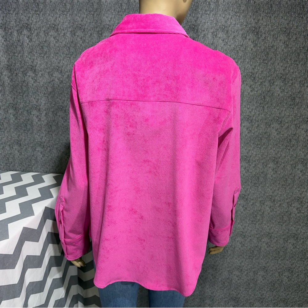 ZARA Soft Corduroy Shirt - Picture 3 of 16